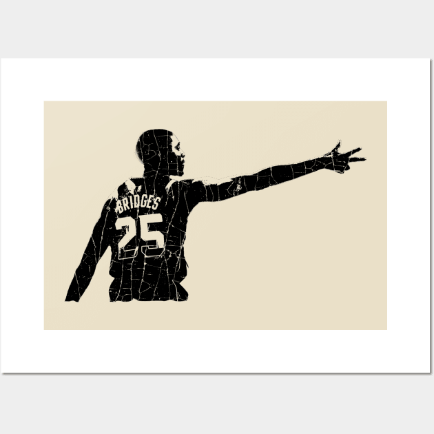 Mikal Bridges Pose Wall Art by Hat_ers